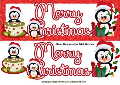 Cute Christmas Penguins Dl