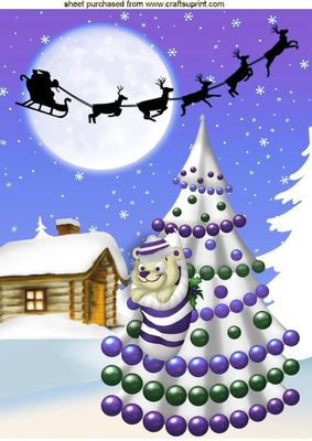 It's Kinda Cold Hangin Around! with Purple Tree A4
