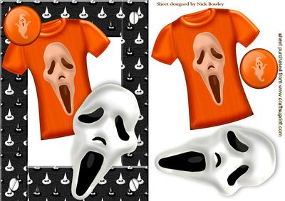 Scream If You Dare! with Mask and T Shirt