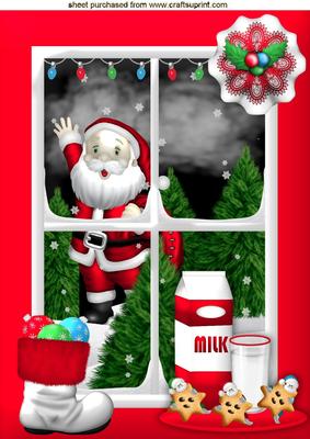 Ho! Ho! Ho! I Have Come for My Milk & Cookies A4