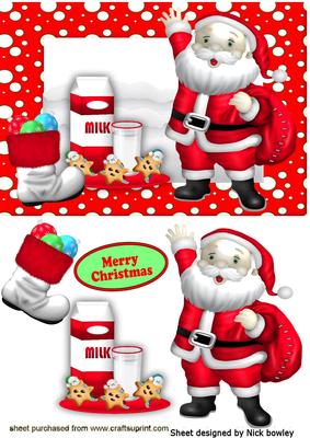 Milk & Cookies for Santa