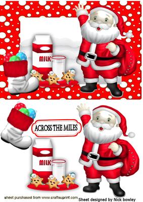 Milk &cookies for Santa Across the Miles
