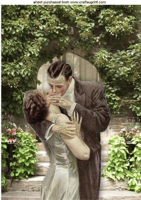 The Kiss in the Garden A4