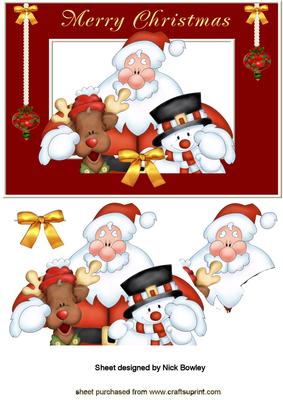 Christmas Santa & His Friends