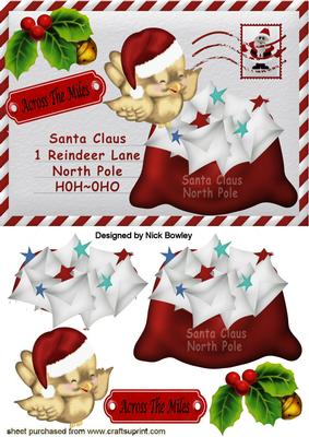Across the Miles Letter to Santa with Robin