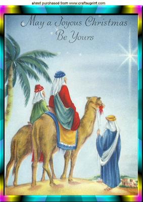 Joyous Christmas, the Three Wise Men A4