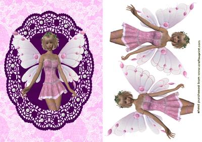 Pretty Faerie on Lace Dollie