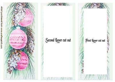 Pretty Pink Sparkle Baubles Tunnel Pyramids