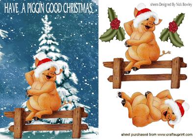 Have a Piggin! Good Christmas