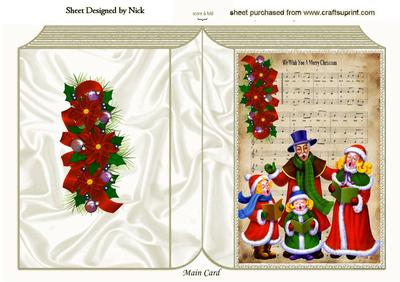 We Wish You a Merry Christmas Folded Book