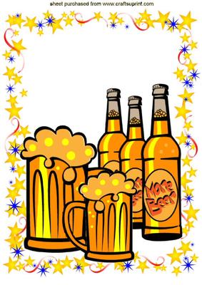 Have a Good One! Beers in Star Frame A4