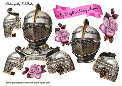 My Night in Shining Armour Scrapbooking A4