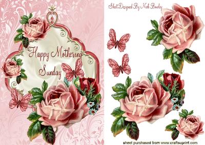 Happy Mothering Sunday, with Vintage Roses