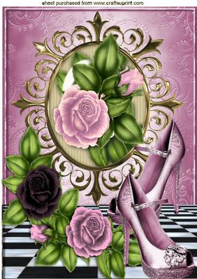 Pink Roses and Pink Shoes A4