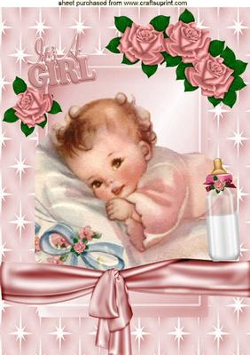 Sleeptight Little One Baby Girl Sleeping A4