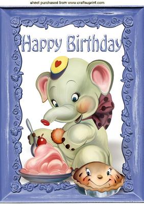 Ooooh! Yummy All for Me, It's My Birthday A4
