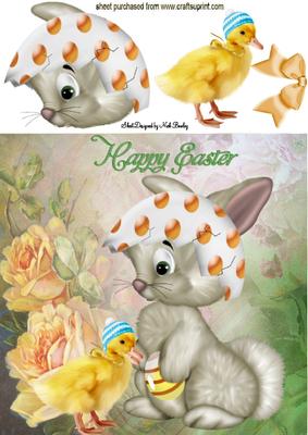My Hat is Better Than Yours! Cute Bunny & Chick 8x8