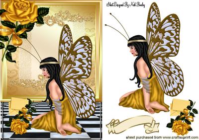 I Wonder! Who Sent Me the Rose with Gold Faerie