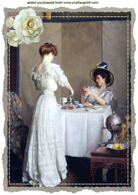 French Teas with Vintage Ladies A4