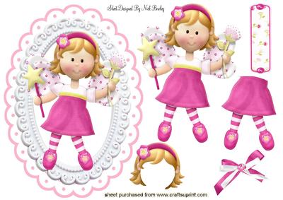 Little Faerie with Her Magic Wand