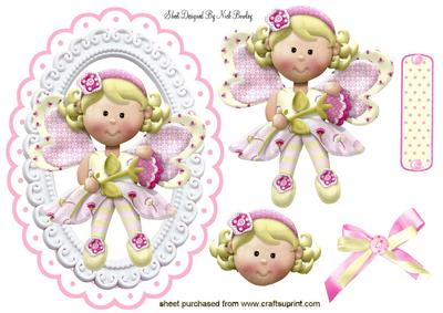 Little Faerie with a Flower