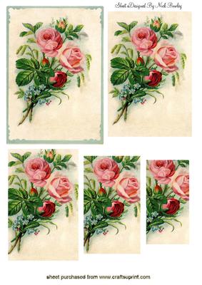 Bouquet of Mixed Roses Pyramids