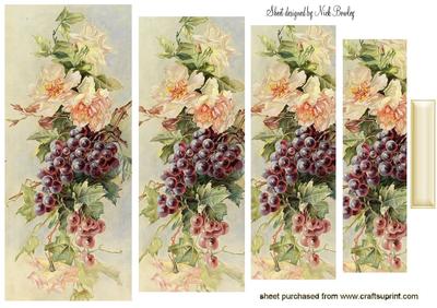 Pretty Wild Flowers and Berries Pyramids