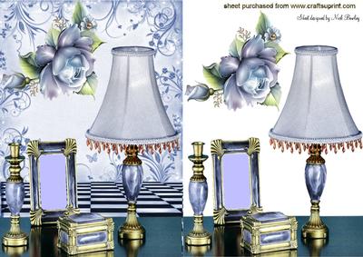 Pretty Lamp, with Mirror and Access