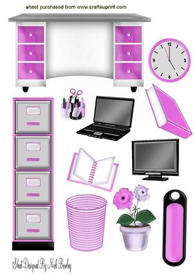 Chaos in the Pink Office, A4