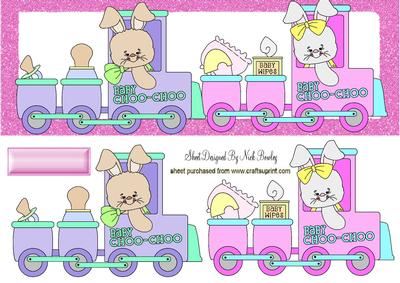 The Bunny Train! with Baby Supplies Dl