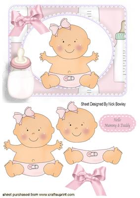 Hello Mummy and Daddy, Cute Baby Girl!