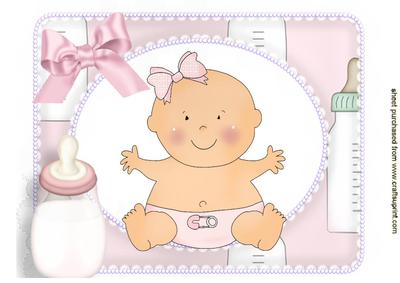 Hello Mummy and Daddy! Cute Baby Girl! A4