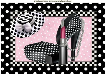 Polkadot Girl A4
