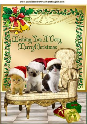 So I Wonder What Presents We Got, Cute Kitties A4