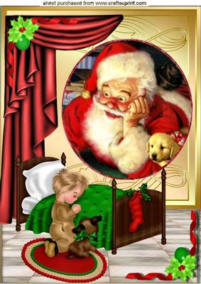 Santa Can I Have My Toy for Christmas Please A4