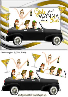 Girls Just Want to Have Fun in Gold