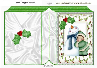 Mr Snowman You Are So Cool! Folded Book