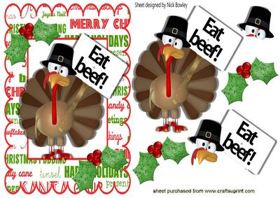 Don't Eat Me, I Am a Nice Turkey! Eat Beef!
