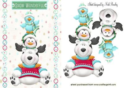 Polar Bear and Friends Snow Wonderful