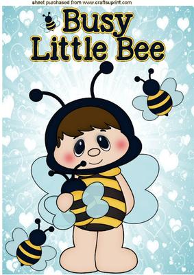 Busy Little Bee Baby A4