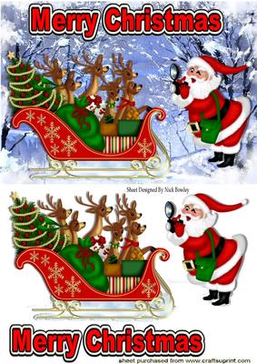 Now Smile for the Camera, Reindeers & Santa