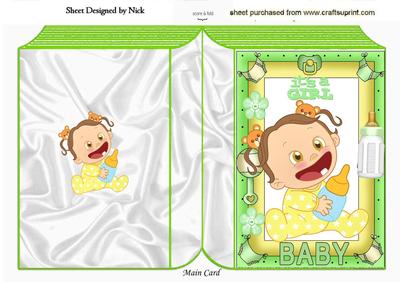 Cute Babba! Cutting Her First Tooth Folding Book