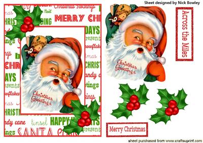 Christmas Greetings from a Jolly Santa
