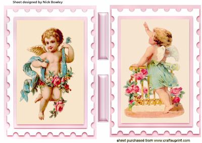 Vintage Cherub and Angel Toppers