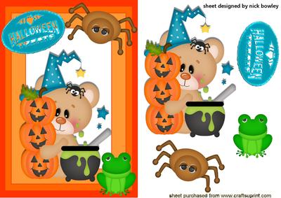 I Am Not Afraid of Spiders!!!!!!!!! Cute Little Bear