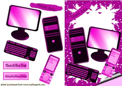 For the Girl Who Loves Pink! Comp/mobile Accessories
