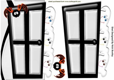 Ghosts Behind the Door, with Bat, Over the Edge