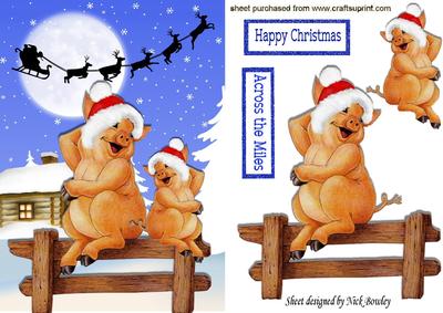 If Santa Can Dress Up So Can We, Cheeky Little Pigs!