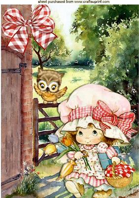 Off to Take Some Flowers and Cake to Granny A4