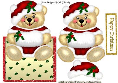 Mrs Santa Bear, Over the Edge
